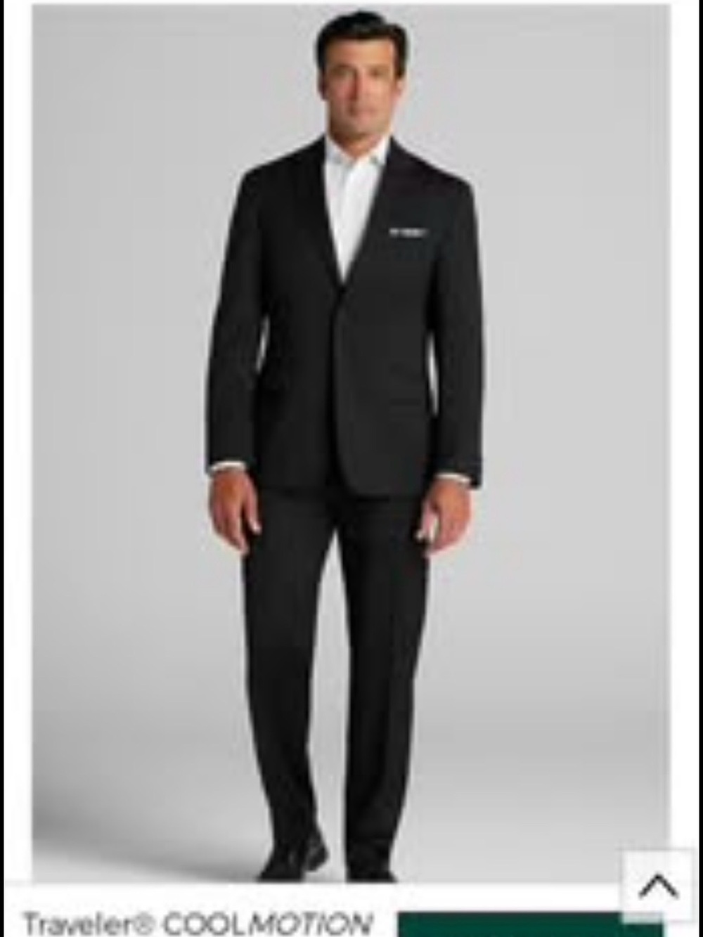 ravel Men's Black Two-Piece Suit Jacket & Pants